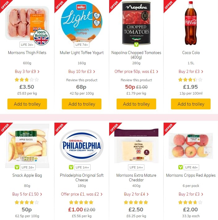 Morrisons Offers from 1 October