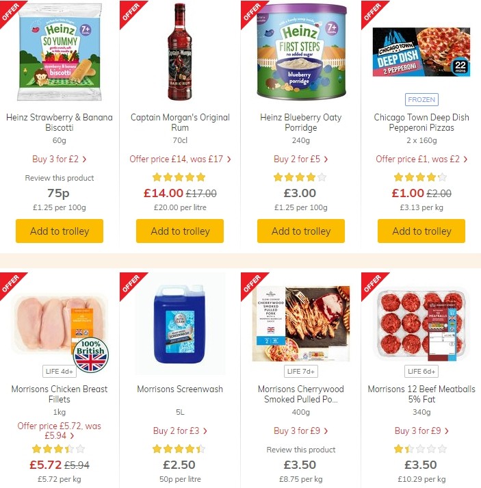 Morrisons Offers from 1 October