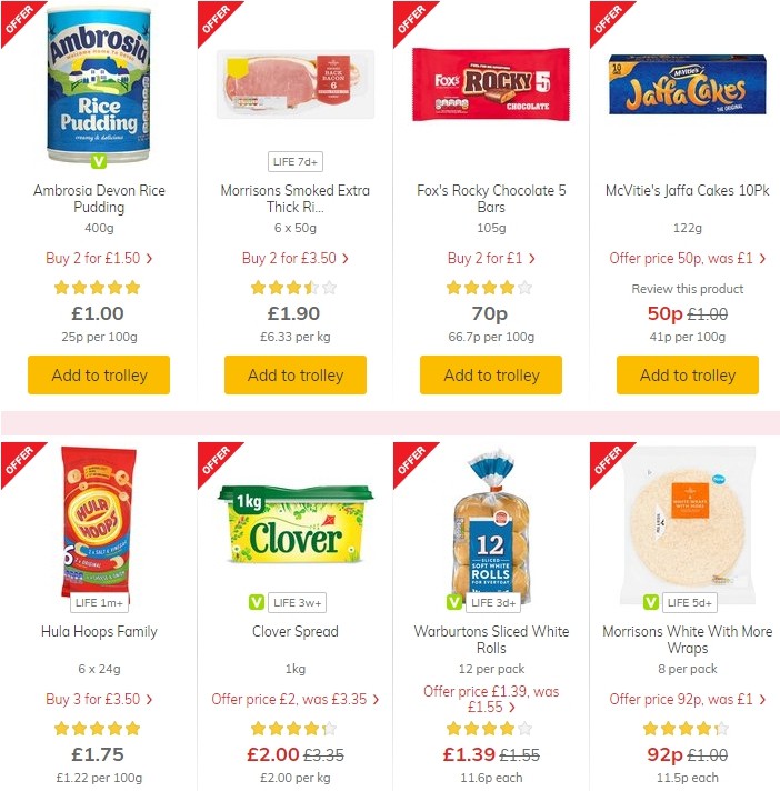 Morrisons Offers from 1 October