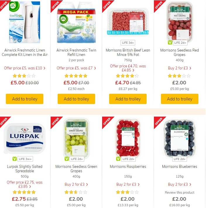 Morrisons Offers from 1 October