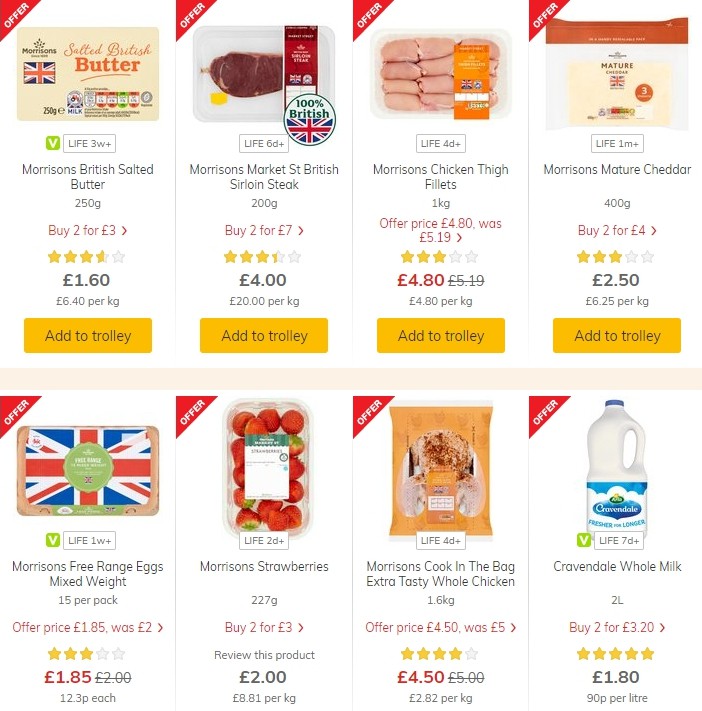 Morrisons Offers from 1 October