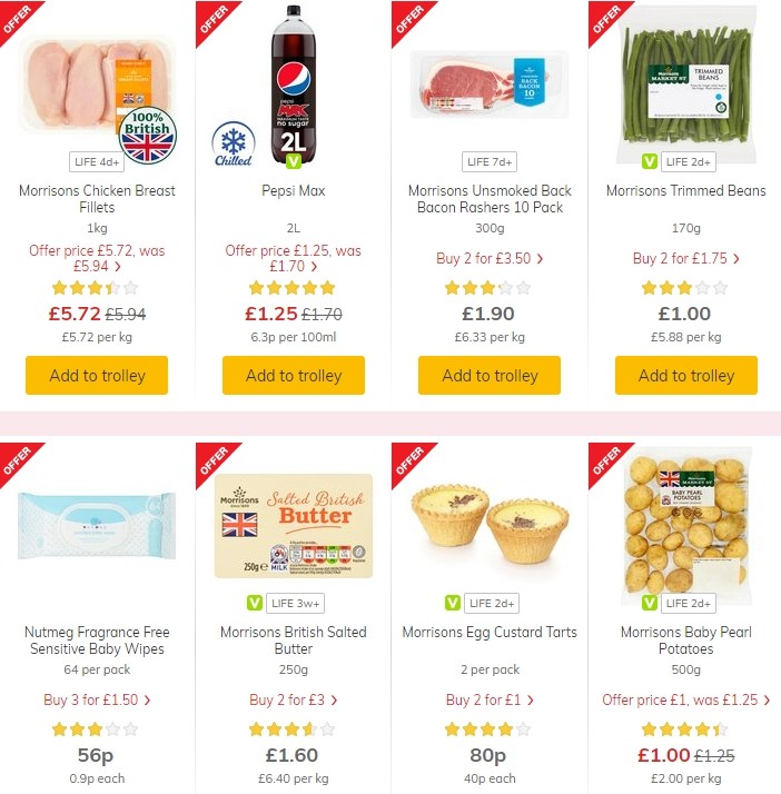 Morrisons Offers from 1 October