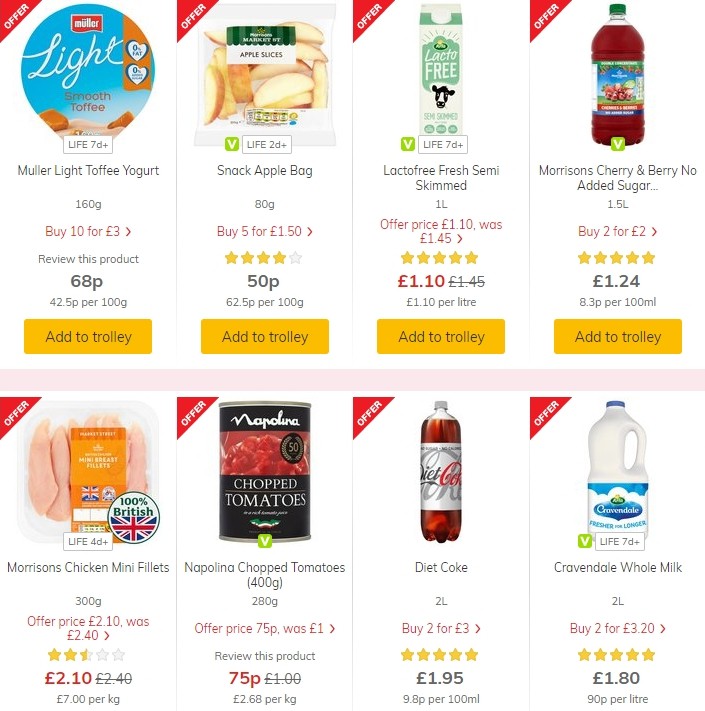 Morrisons Offers from 8 October