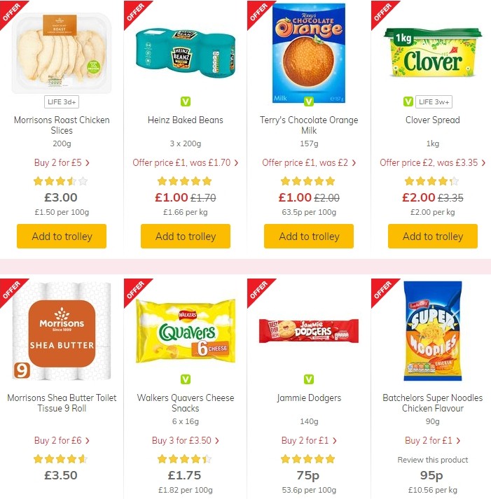 Morrisons Offers from 8 October