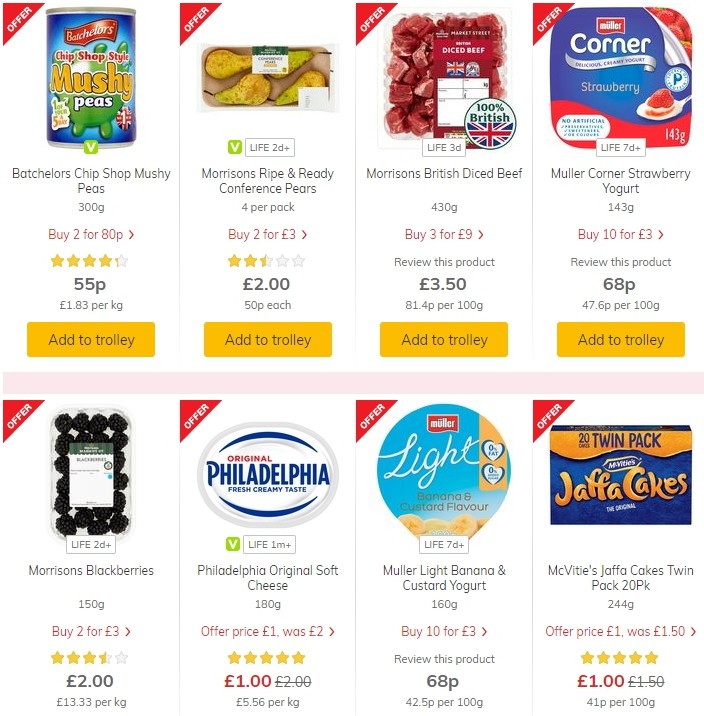 Morrisons Offers from 8 October