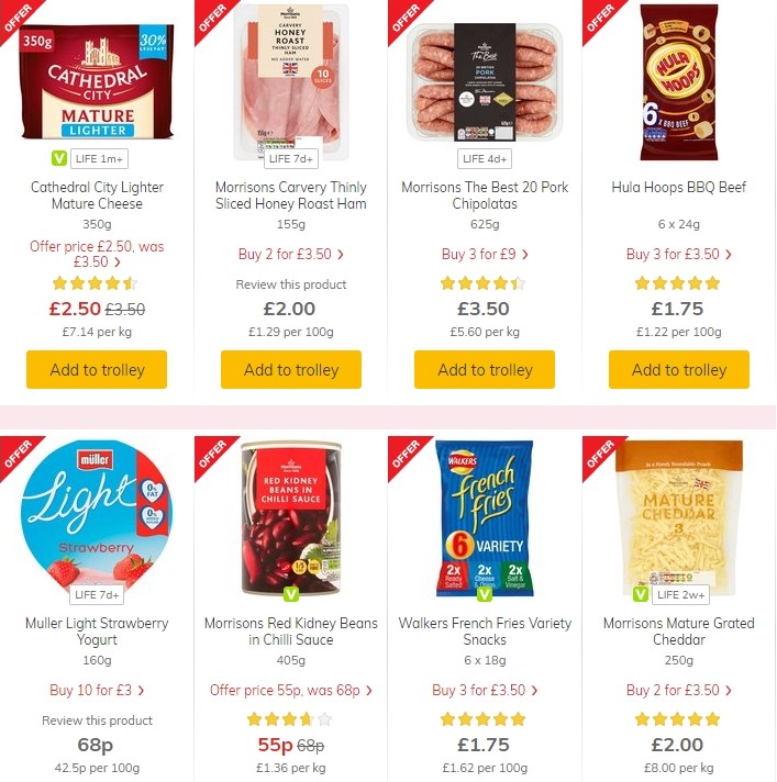 Morrisons Offers from 8 October