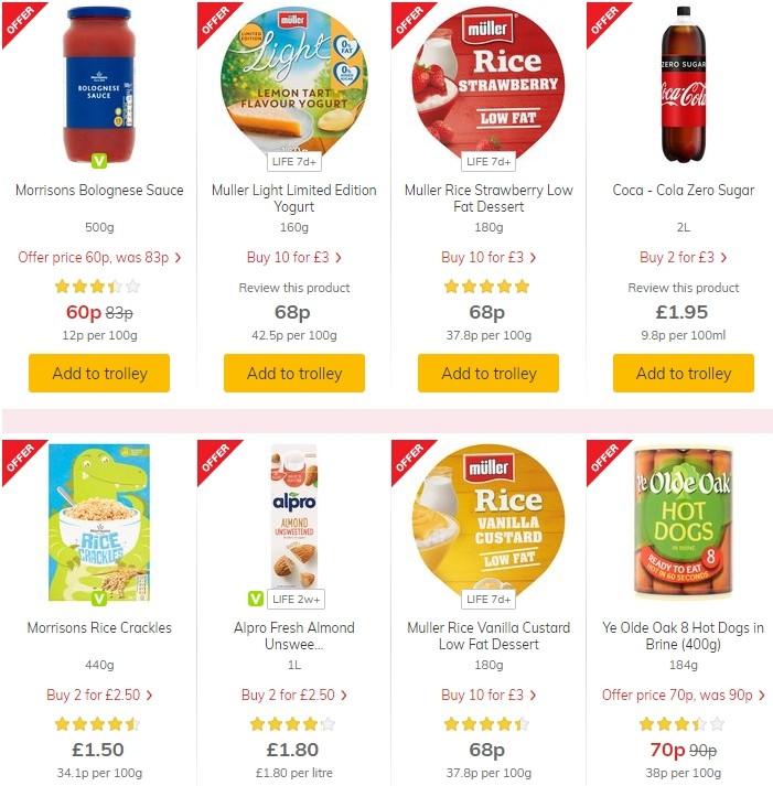 Morrisons Offers from 8 October