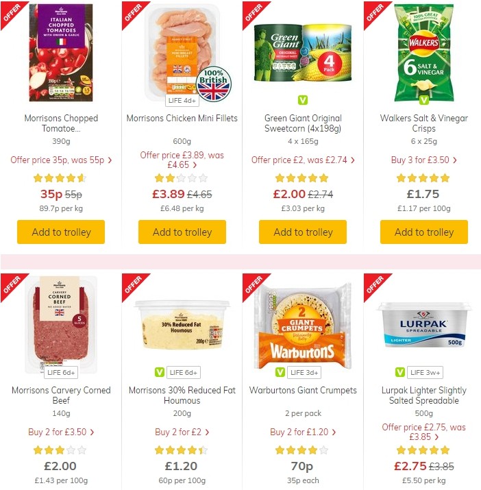 Morrisons Offers from 8 October