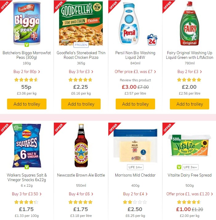Morrisons Offers from 8 October