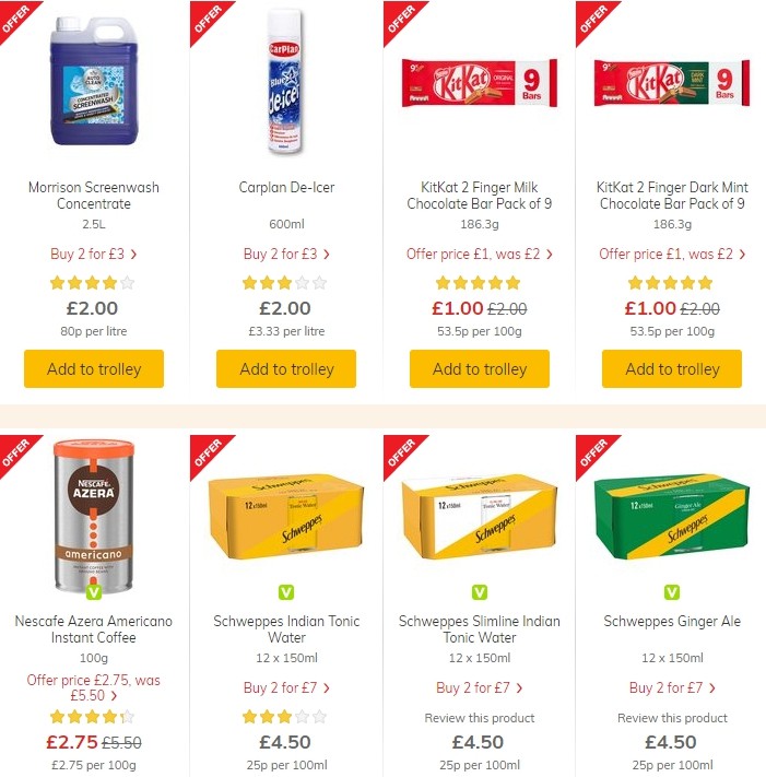 Morrisons Offers from 8 October