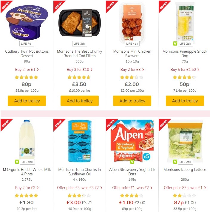 Morrisons Offers from 22 October