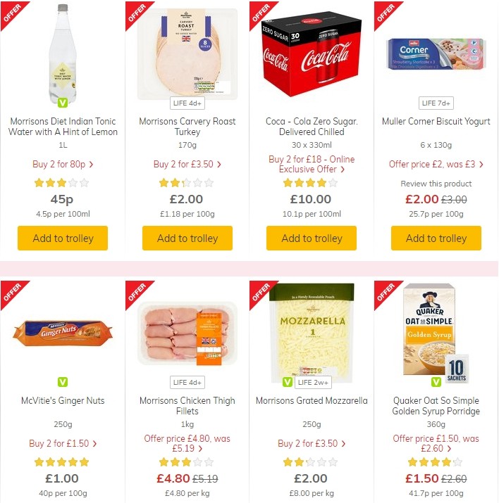 Morrisons Offers from 22 October