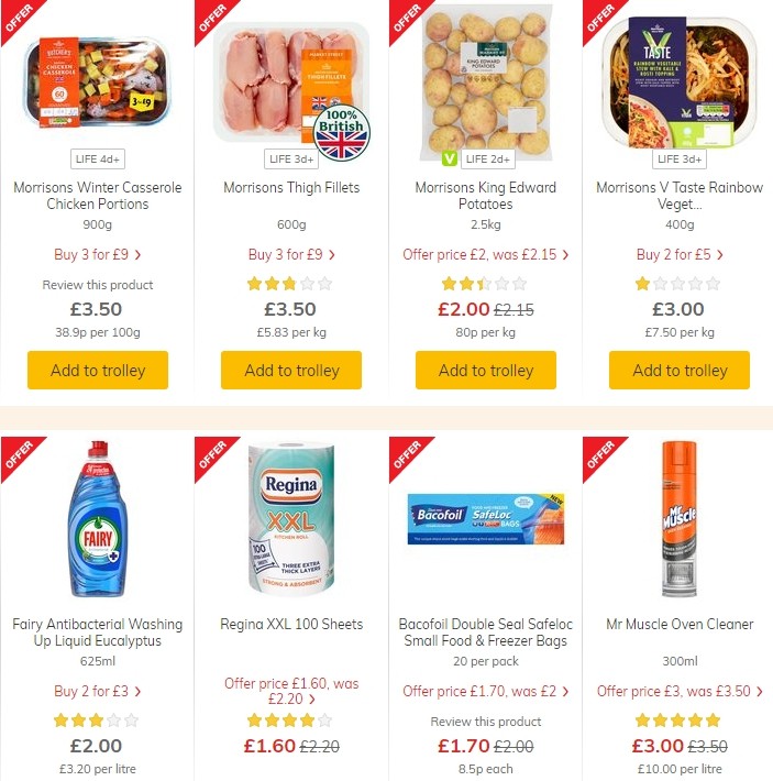 Morrisons Offers from 22 October