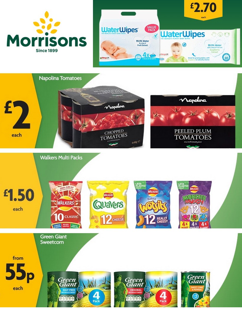 Morrisons Offers from 29 October