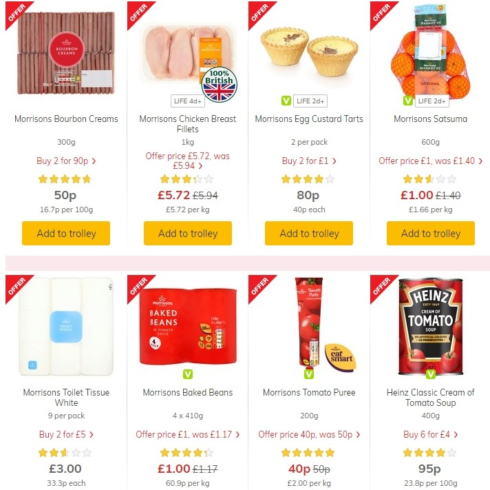 Morrisons Offers from 29 October