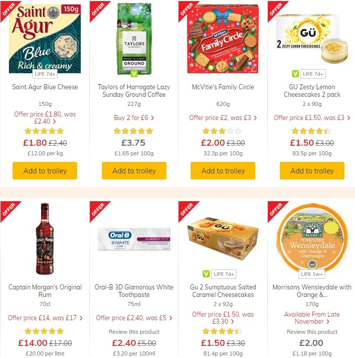 Morrisons Offers from 19 November