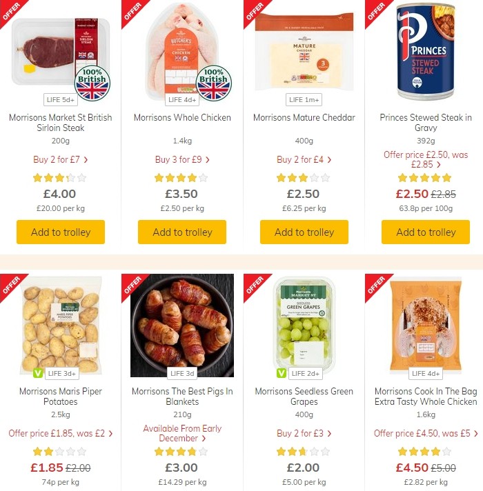 Morrisons Offers from 26 November