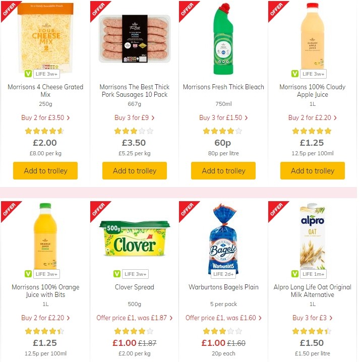 Morrisons Offers from 3 December