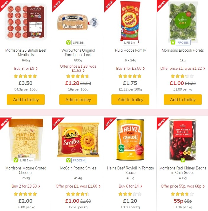 Morrisons Offers from 3 December