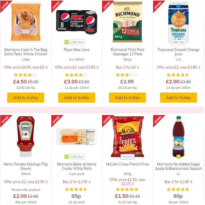 Morrisons Offers from 3 December