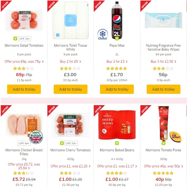 Morrisons Offers from 3 December