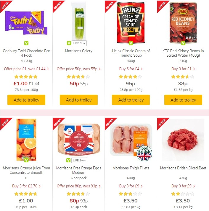 Morrisons Offers from 3 December