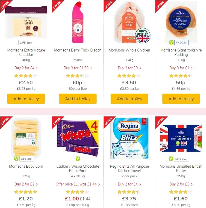 Morrisons Offers from 3 December