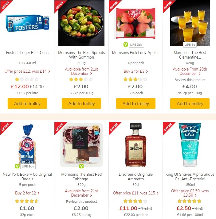 Morrisons Offers from 17 December