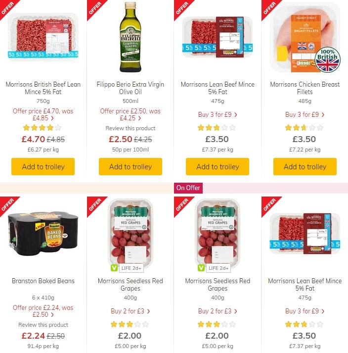 Morrisons Offers from 7 January