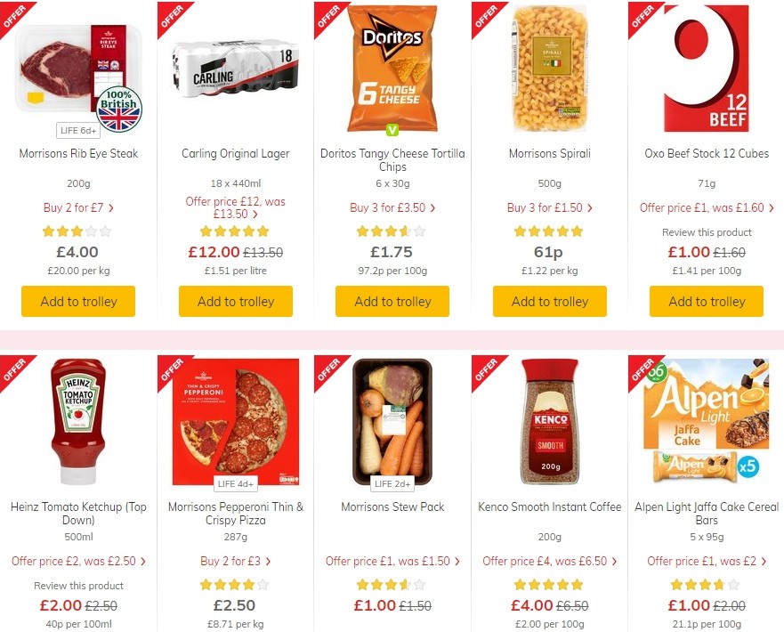 Morrisons Offers from 21 January