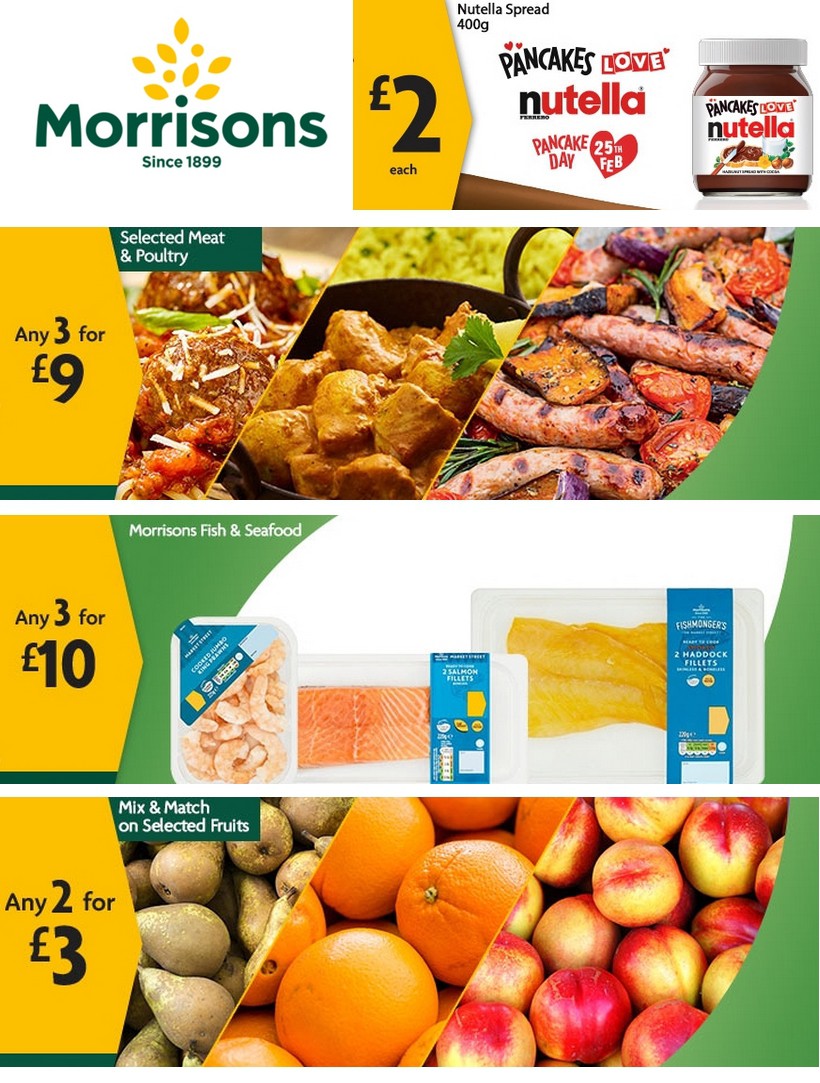 Morrisons Offers from 18 February