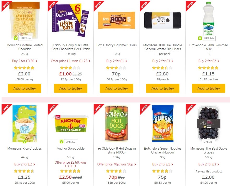 Morrisons Offers from 18 February