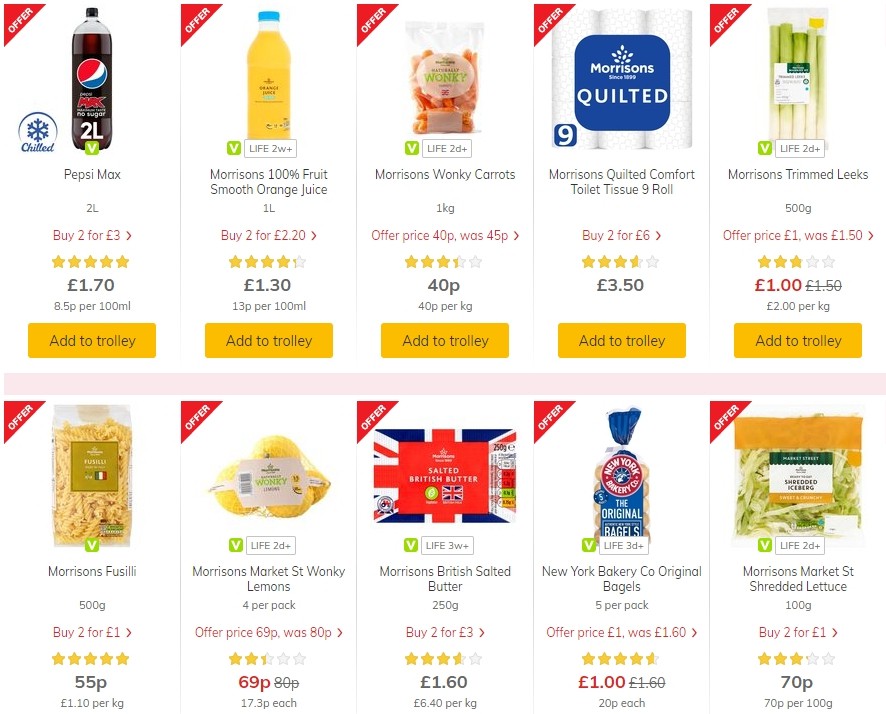 Morrisons Offers from 18 February