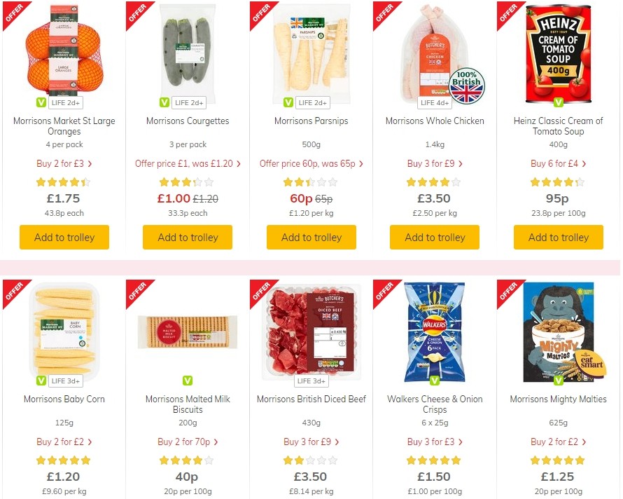 Morrisons Offers from 18 February