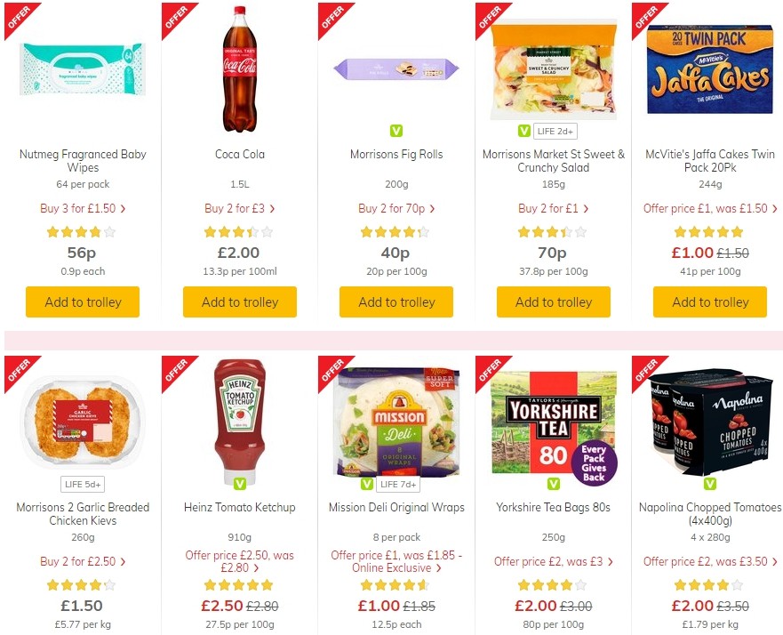 Morrisons Offers from 18 February