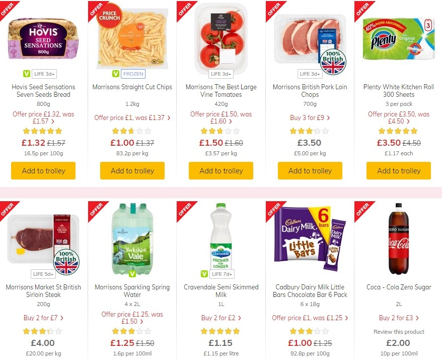Morrisons Offers from 25 February