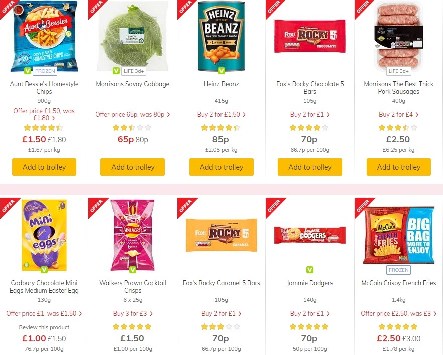 Morrisons Offers from 25 February