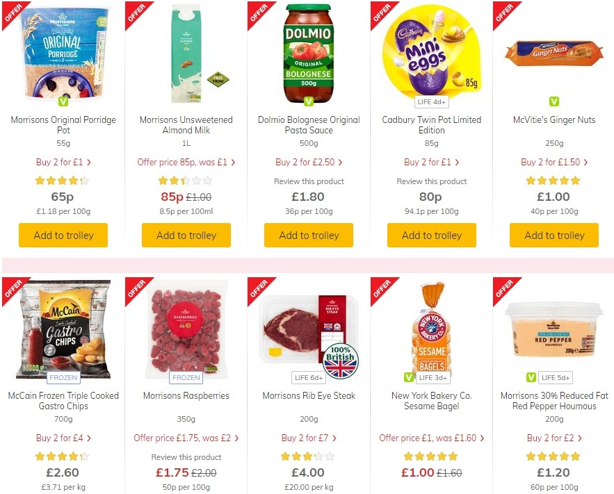 Morrisons Offers from 25 February