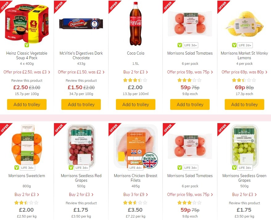 Morrisons Offers from 25 February