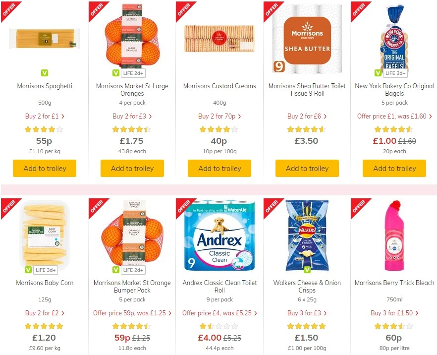Morrisons Offers from 25 February