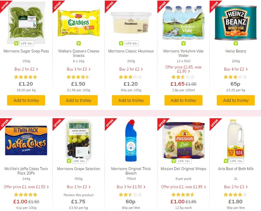 Morrisons Offers from 25 February