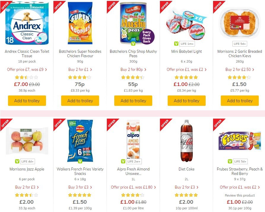 Morrisons Offers from 3 March