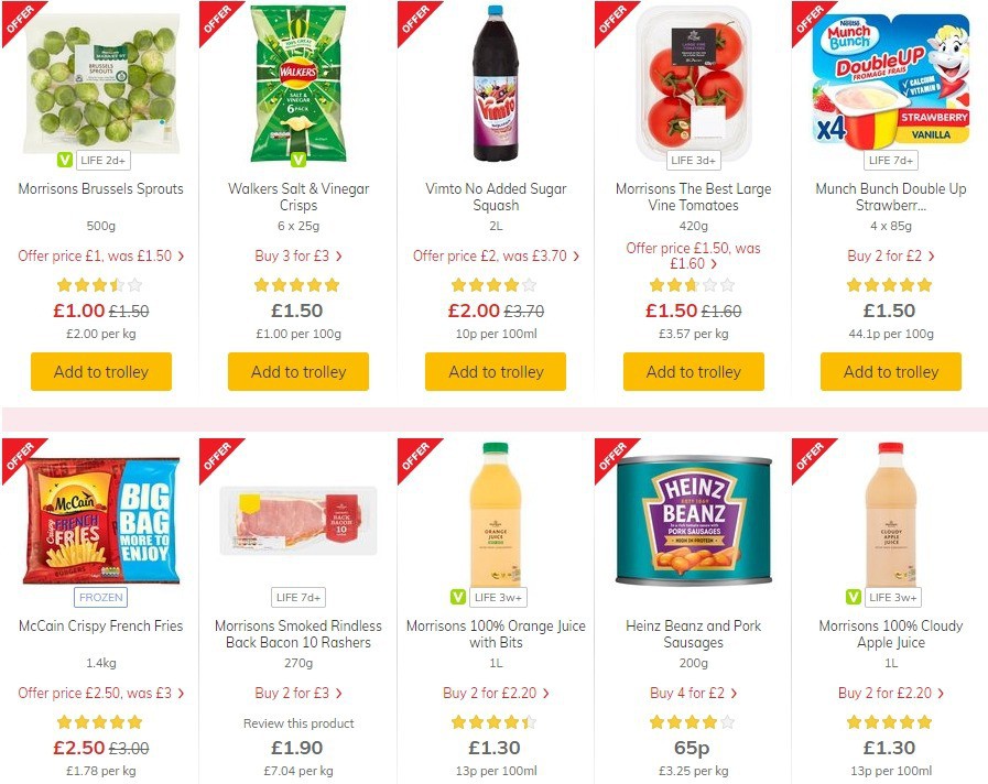 Morrisons Offers from 3 March