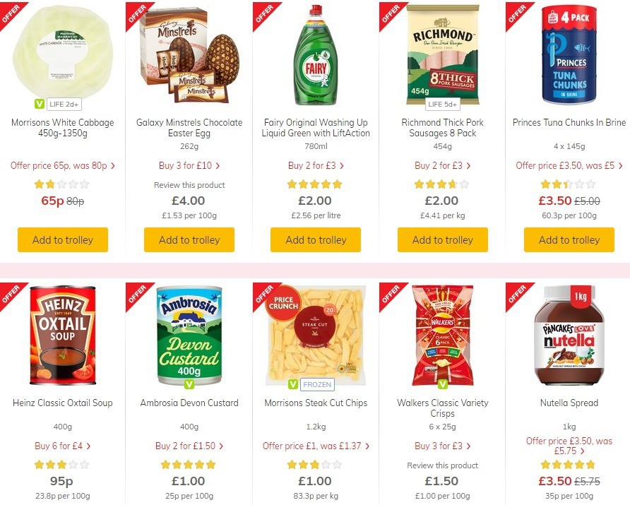 Morrisons Offers from 3 March