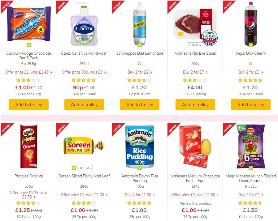 Morrisons Offers from 3 March
