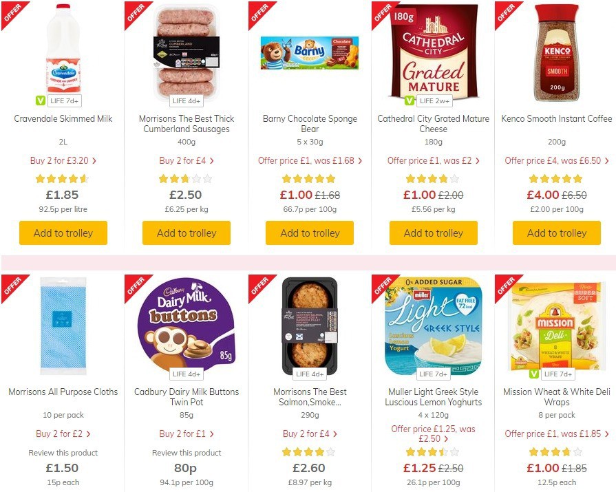 Morrisons Offers from 3 March