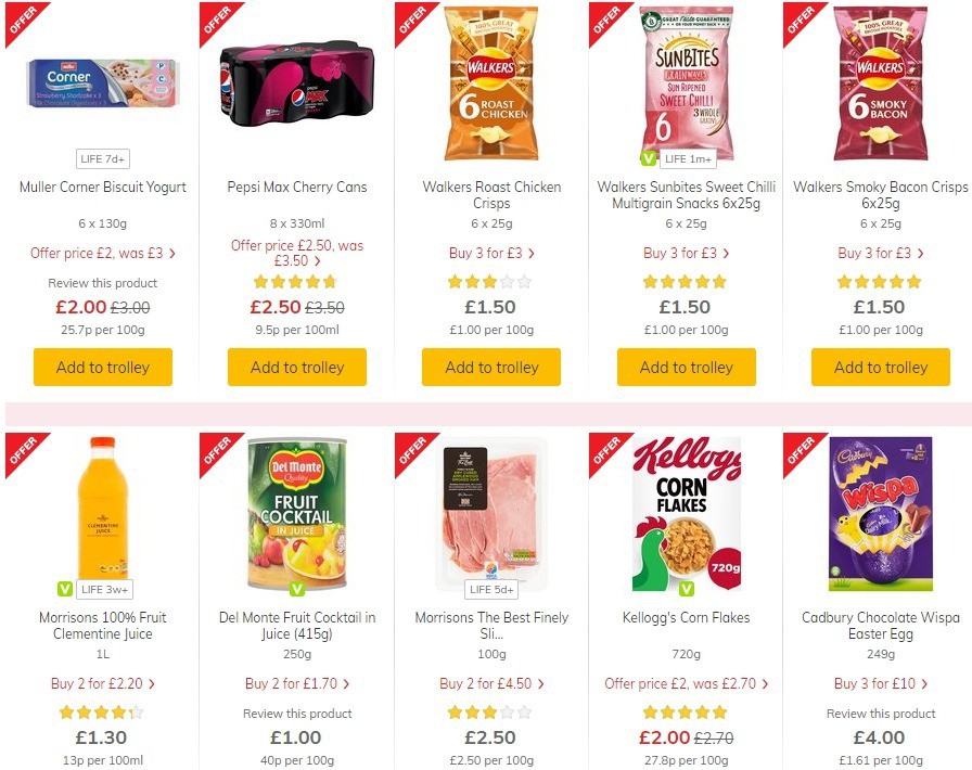Morrisons Offers from 3 March