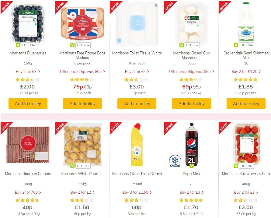 Morrisons Offers from 3 March