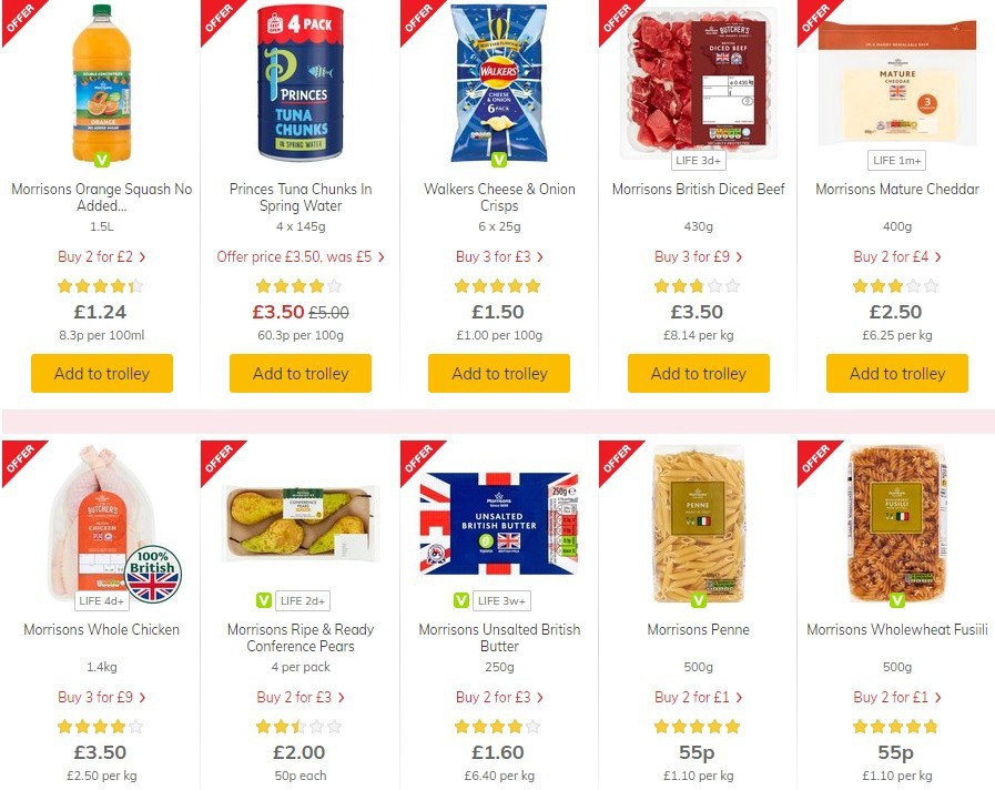 Morrisons Offers from 3 March