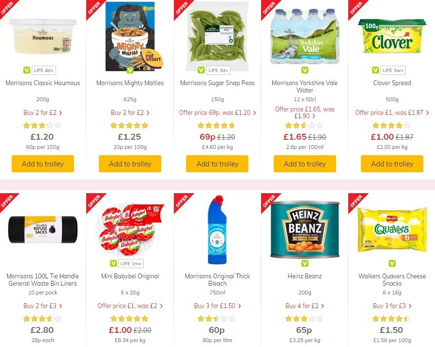 Morrisons Offers from 3 March